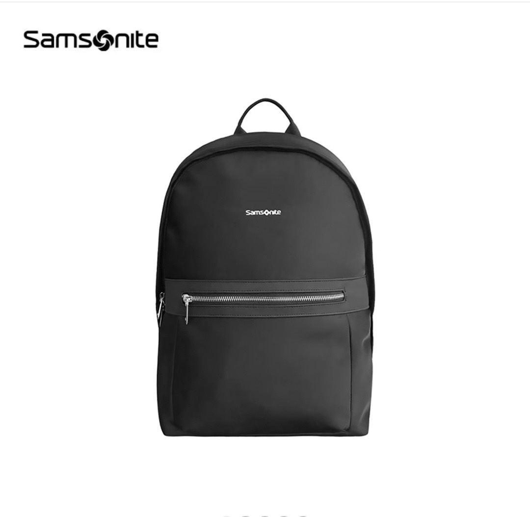 Samsonite新秀丽电脑14英寸双肩包休闲通勤尼龙背包女NU4