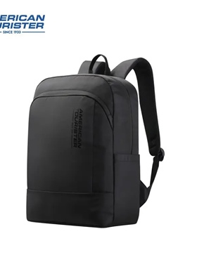美旅双肩包休闲潮酷商务大容量背包男包包新款潮 NH9 黑色