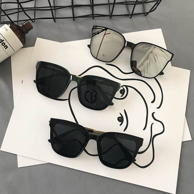 Sunglasses F 2018 new pattern Lin Yun children Same item Sunglasses Korean Edition Box one Plane mirror green glassesin the  ZIPPO/Swiss Army Knife/Glasses , Sunglasses  category - from Buy2taobao.com to provide professional Taobao agent buy service