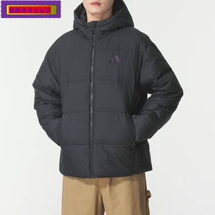 阿迪达斯羽绒服男2025冬季新款运动服保暖羽绒外套男士防风KC2478