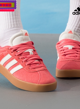 阿迪达斯女鞋VL Court3经典T头鞋运动鞋轻便板鞋低帮休闲鞋JP5327