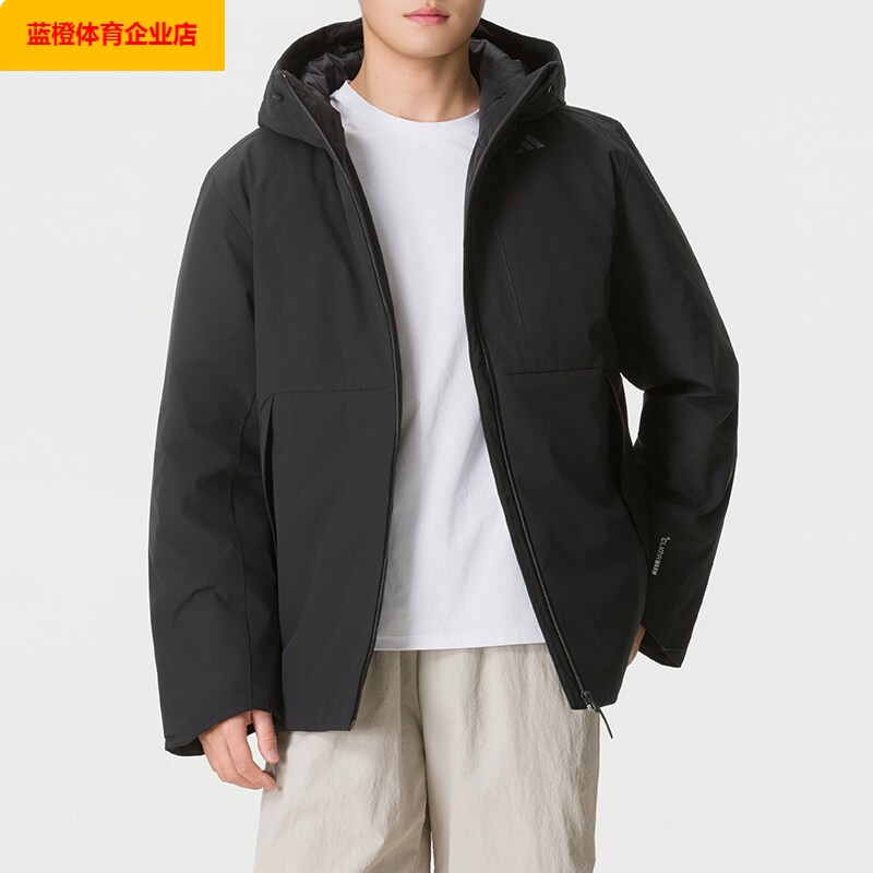 连帽羽绒服男装2026新款户