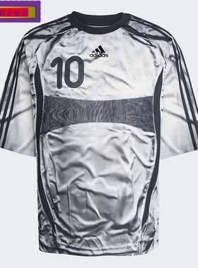 阿迪达斯三叶草t恤男装夏季新款半袖运动复古宽松短袖球衣KF8523