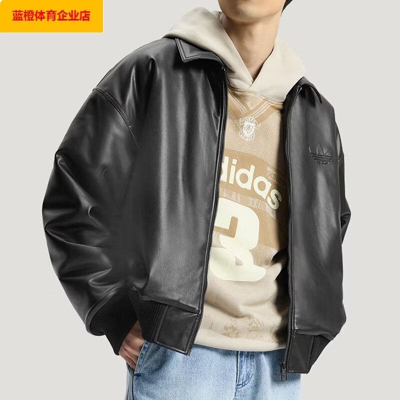 阿迪达斯三叶草男装2025冬季新款休闲运动宽松夹克加绒外套IA7525,运动服/休闲服装,运动茄克/外套,淘宝优惠券,粉丝福利购,淘宝优惠卷