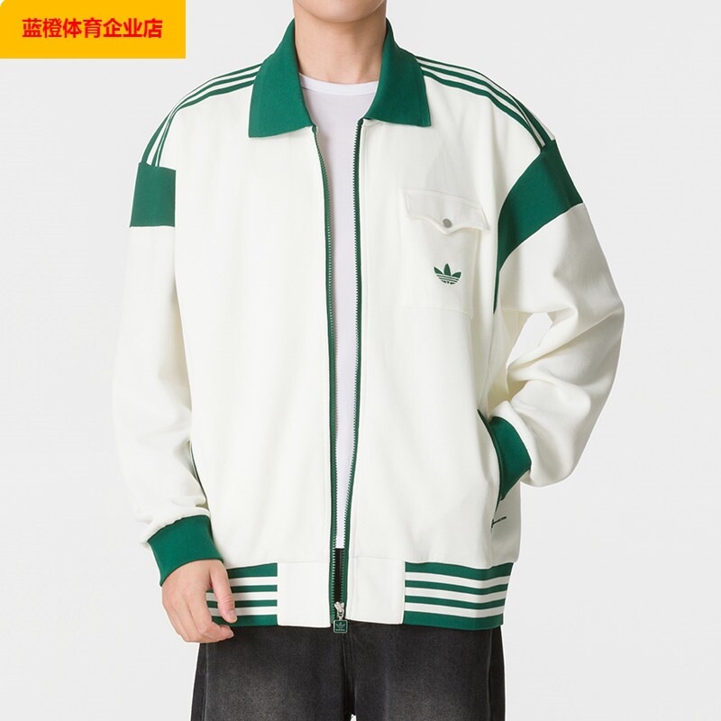 三叶草女款棒球服宽松运动