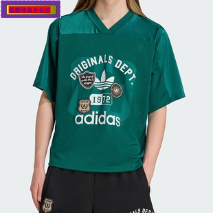 新款 夏季 球衣KD6251 JERSEY 运动短袖 DEPT 阿迪达斯三叶草男装