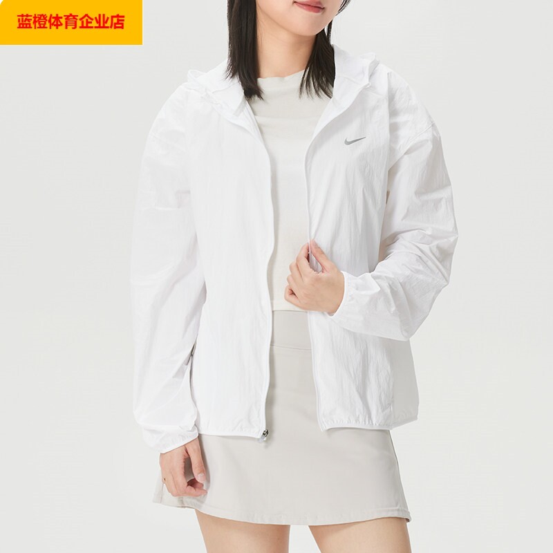 NIKE耐克梭织夹克女装2026春季新款休闲运动服女士跑步外套IH7974