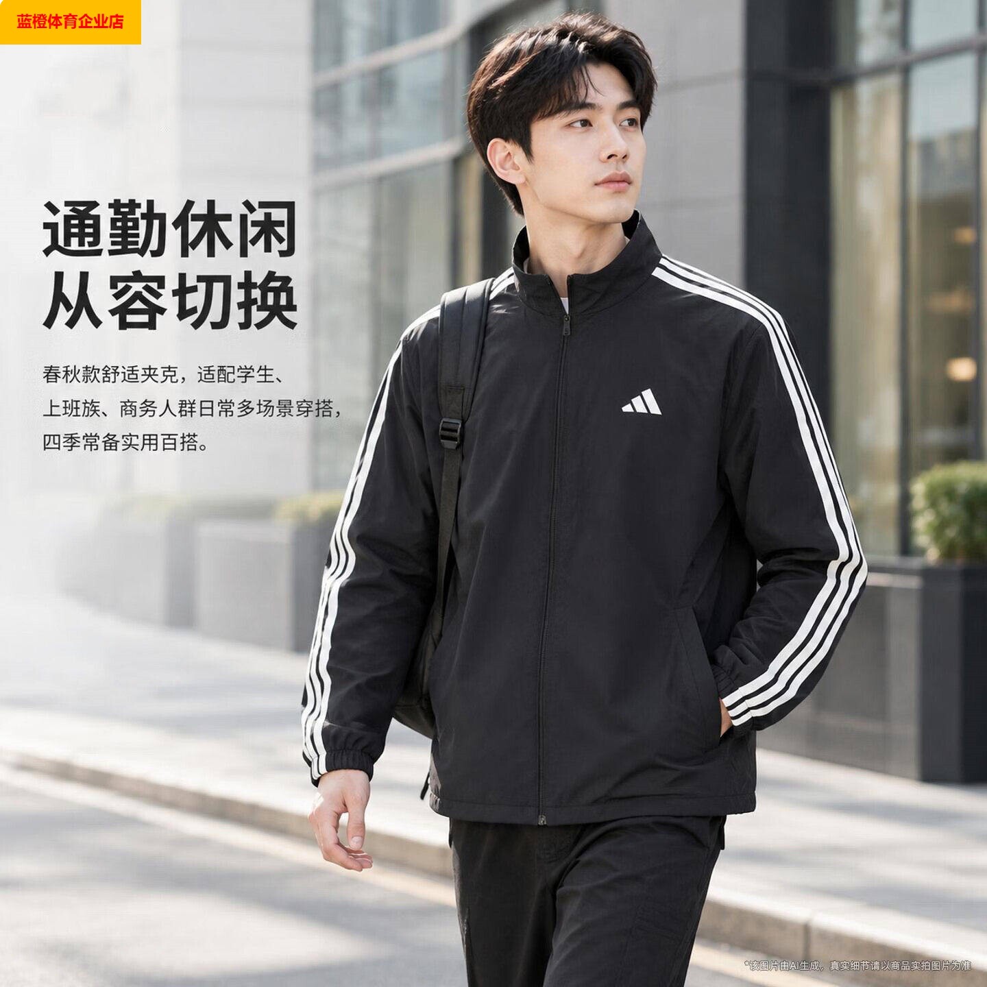 加绒外套男款正品夹克三条