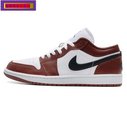 NIKE耐克男鞋AIR JORDAN 1 AJ1 LOW芝加哥黑红低帮板鞋HF3148-102