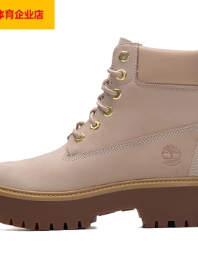 Timberland靴子女鞋冬季新款踢不烂休闲鞋高帮靴复古马丁靴A6AWCD