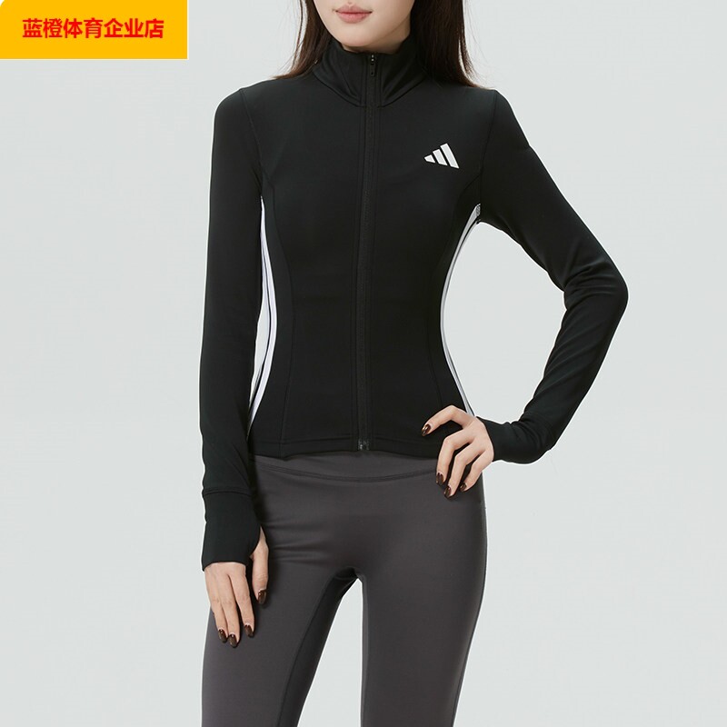 女装运动服2026修身立领针