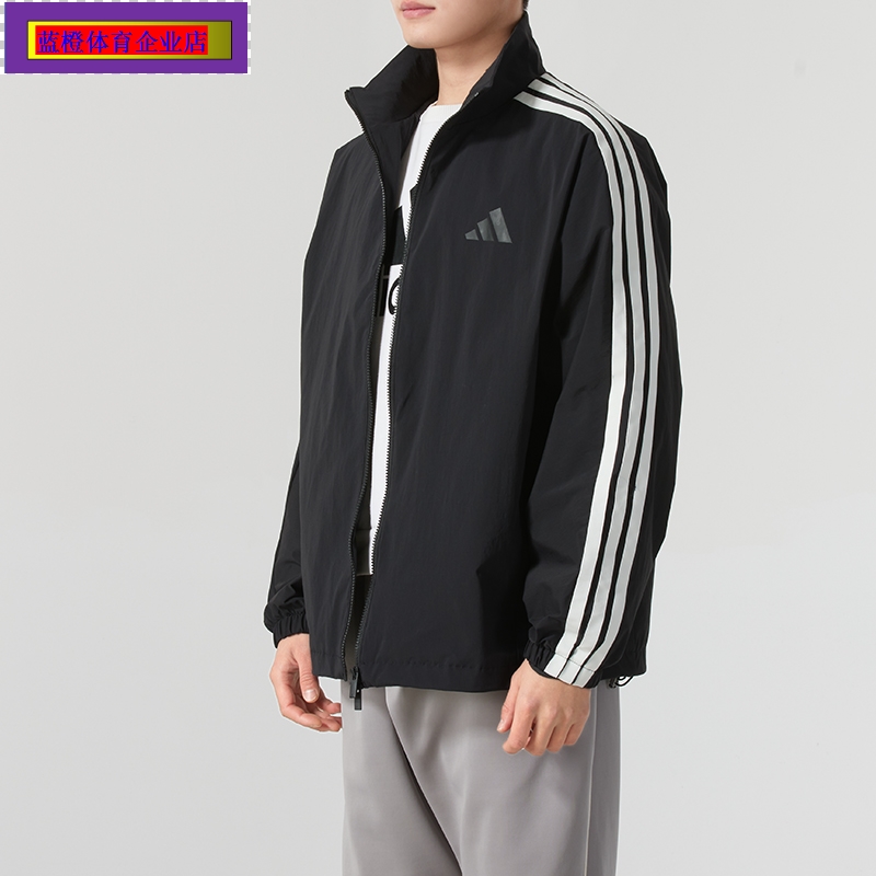 梭织夹克男装2025新款运动