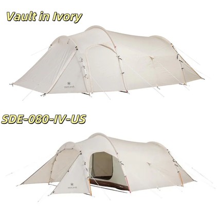 现货snowpeak雪峰户外露营Vault in Ivory多人帐篷SDE-080-IV-US