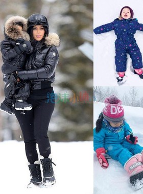 现货 Sorel 冰熊 大小童男女亲子保暖防水防滑厚底儿童雪地靴鞋