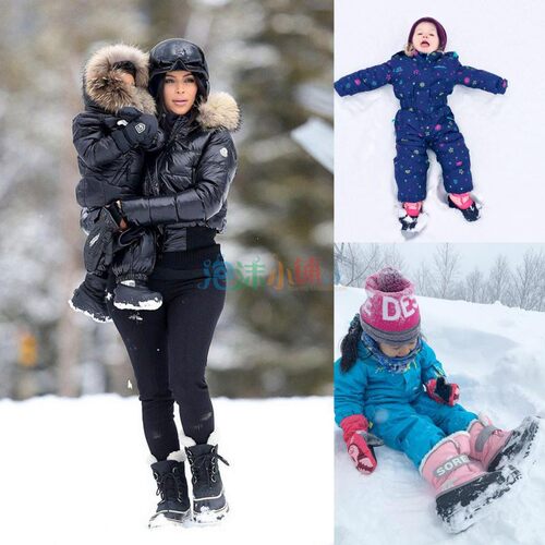 Sorel冰熊保暖防水雪地靴