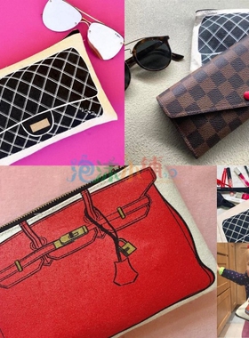 正品现货 My Other Bag Tote 帆布大牌恶搞 化妆包 收纳包 手拿包