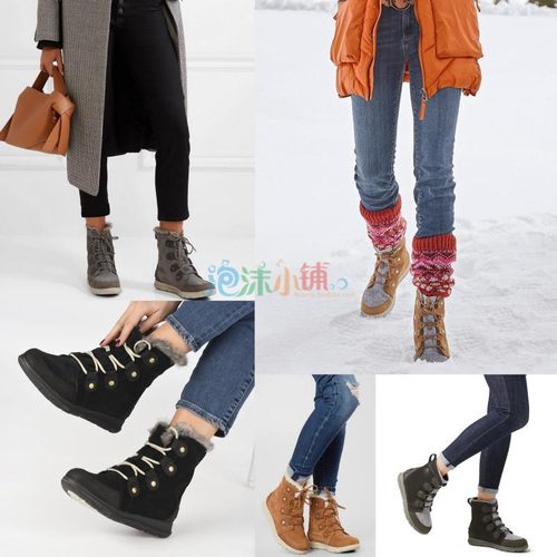 Sorel冰熊防水保暖雪地靴