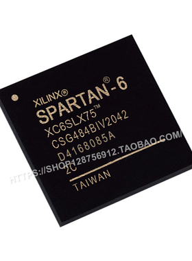 原装正品XC6SLX75-2CSG484C 封装CSBGA-484 现场可编程门阵列IC