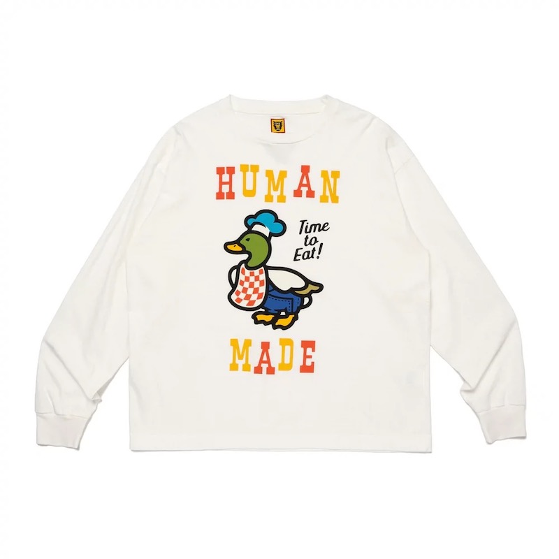 正确版humanmade长袖T恤