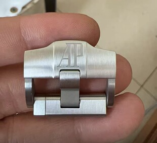 卓越表行 适配皇家橡树离岸手表表扣 新款鳄鱼皮表快拆针扣 24mm