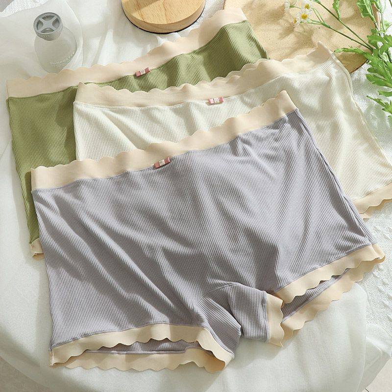 莫代尔薄款女士平角内裤无痕二合一防走光不卷边四角安全底裤,女士内衣/男士内衣/家居服,女三角裤,淘宝优惠券,粉丝福利购,淘宝优惠卷