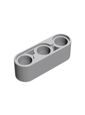 跃高积木 1x3孔梁 10个科技件拼装塑料散件兼容乐高配件32523