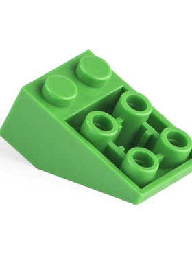 跃高积木 3x2反斜面砖25° 10个益智散件拼插兼容乐高零配件3747