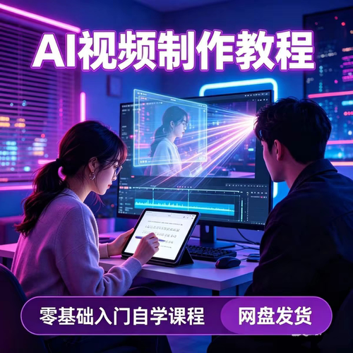 AI短视频制作与生成入门到精通视频教程deepseek即梦可灵ai课程