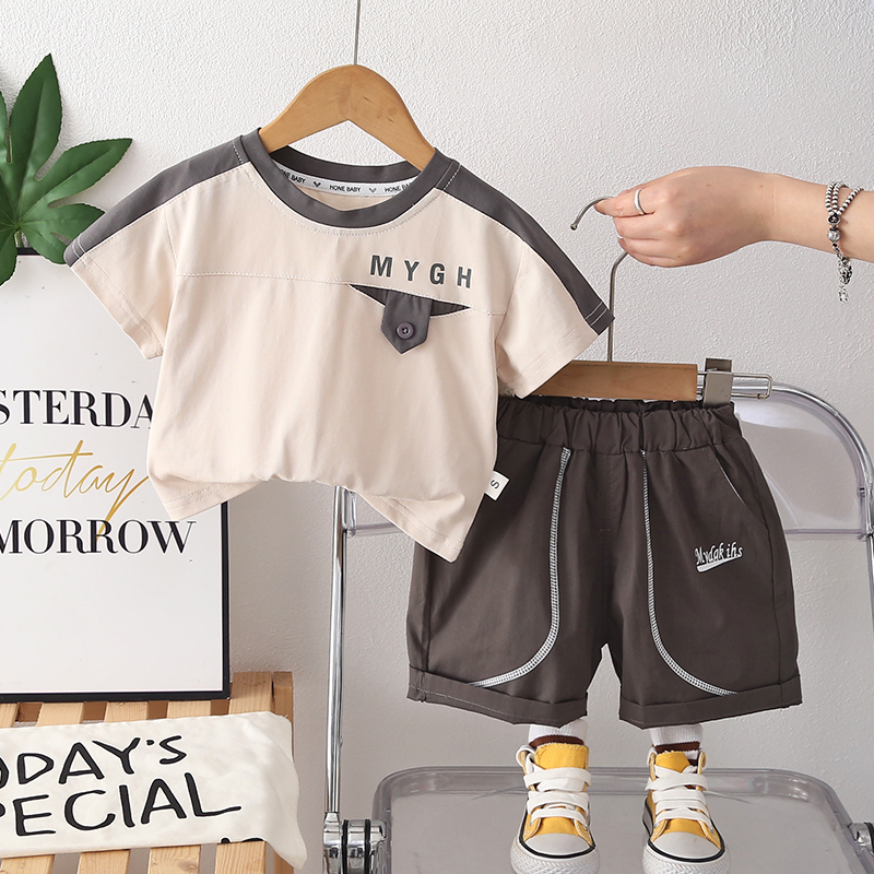 酷帅2026新款夏装套装运动