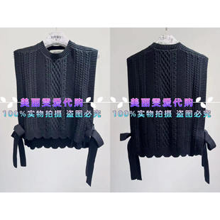 2023秋冬BORAAKSU宝莱阿卡苏B1DGW07090无袖针织上衣