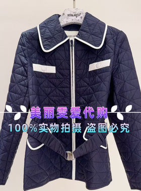 2025秋冬BORA AKSU宝莱阿卡苏B1FHW96140收腰棉外套