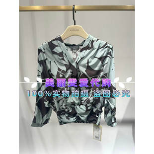 2026春款MARYLING玛俪琳A1GBW26480印花女上衣
