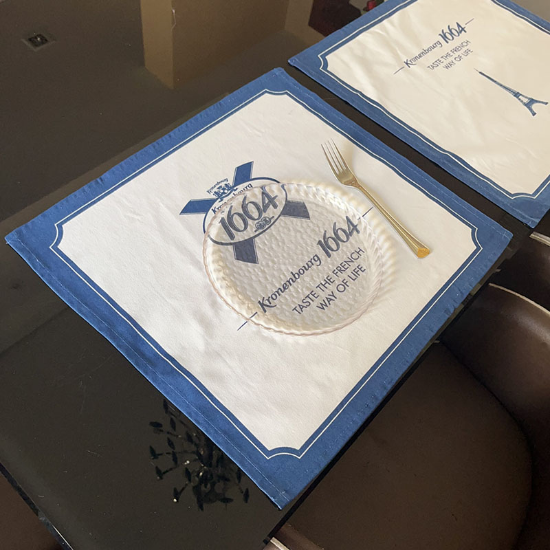 梵特茜餐巾布简约纯棉