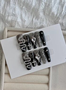 纯手工穿戴甲孤品捡漏高级美甲片