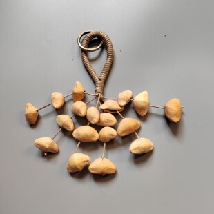 手工果壳摇铃包包挂件风铃疗愈女生日礼物配饰车挂背包挂饰挂件包