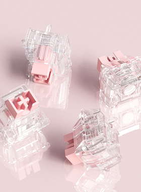 PHYLINA闪雷磁粉轴封底高性能RT精度0.003 RGB透亮导光柱磁轴键盘