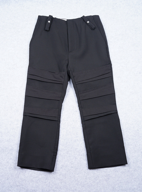 罗马尼亚原产NAMACHEKO纯羊毛休闲裤 复古微喇 九分裤 公价8600元