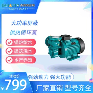 圣奥泰W型高扬程单级悬臂式漩涡泵增压泵高压泵锅炉给水补水泵