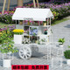 铁艺花车促销 车展示架集市地摊位鲜花摆摊车室内外花店移动货花架