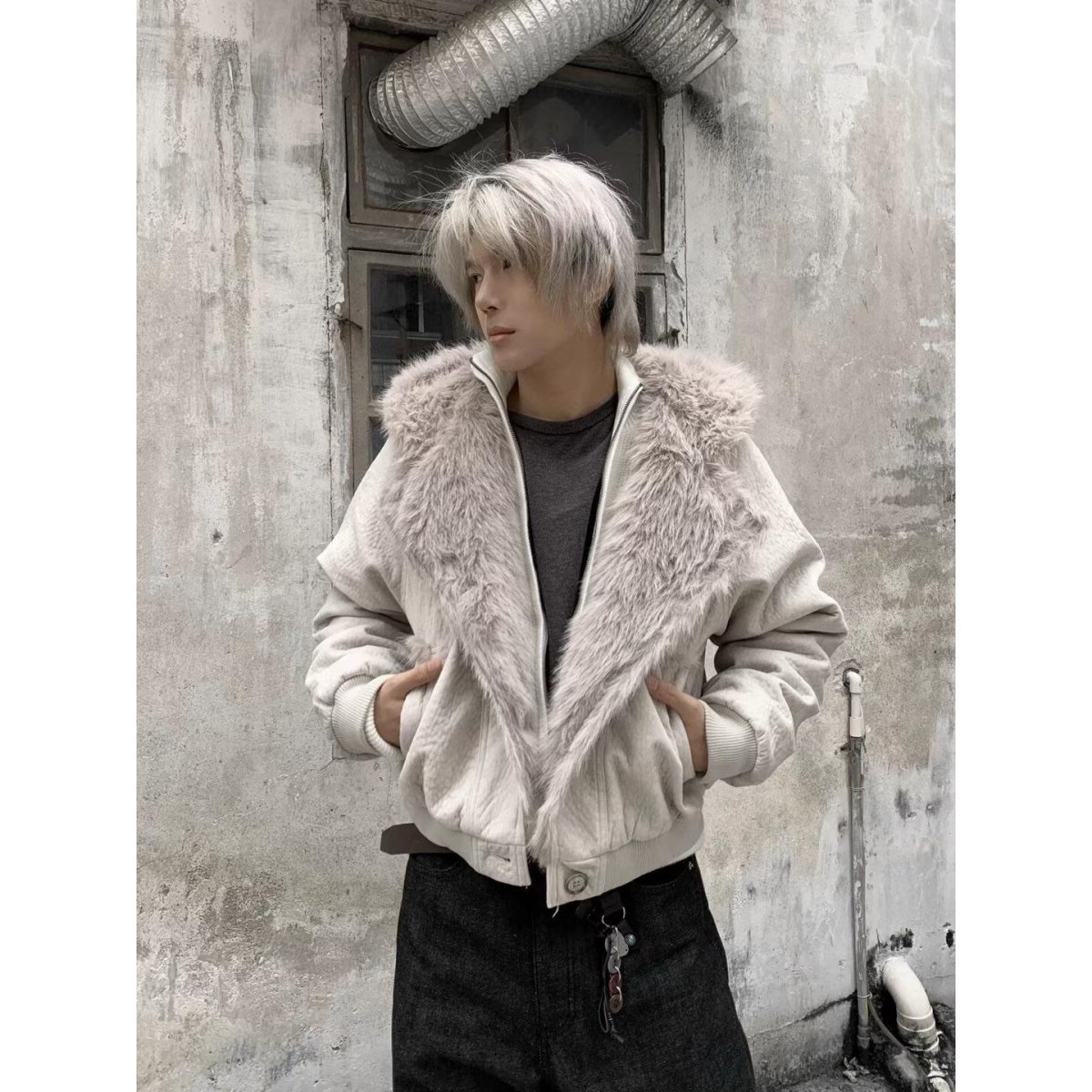 2024新款冬季棉服棉衣男生加厚保暖面包服运动休闲潮牌帅气外套