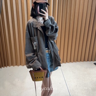 丝苎麻复古高级感 天 nycafter 垂坠绣花薄外套ll3212 念念