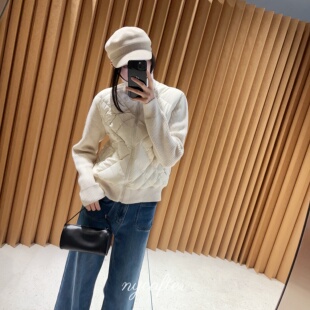 鹅 nycafter 针织拼接鹅绒服外套yy3490 念念