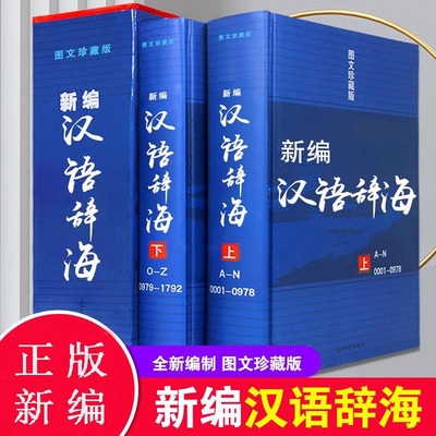 汉语辞海上下册2本新编