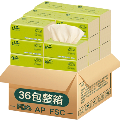 佳益48包4层是柔软无刺激抽纸