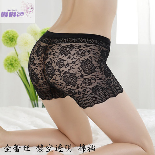 超薄蕾丝镂空性感半透明