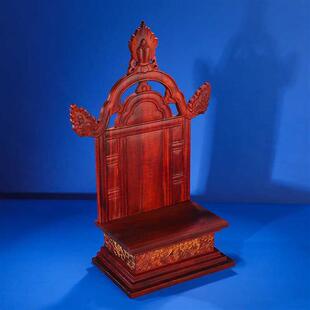 佛像坐台佛龛佛像供奉台实木财神爷供桌供神台小型供台立柜供佛座