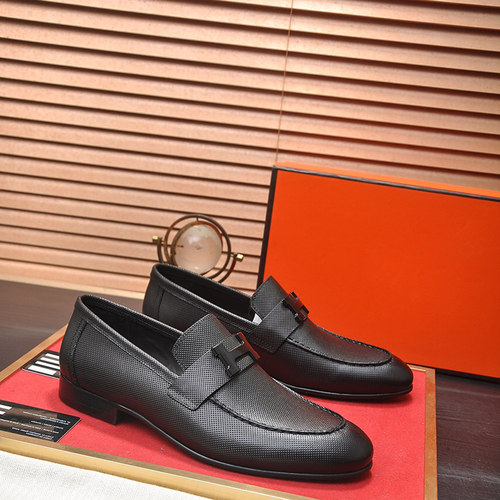 邦家尼牛皮牛津休闲皮鞋发型师