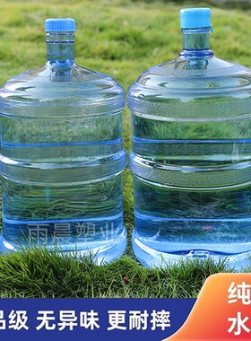 食品级pc纯净水桶加厚手提式矿泉水桶茶吧机饮水机桶桶装水空水桶