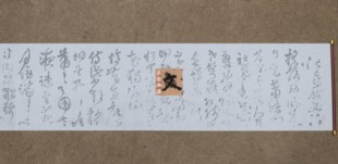 王铎草书秋兴八首水写布 毛笔书法清水万次练字帖