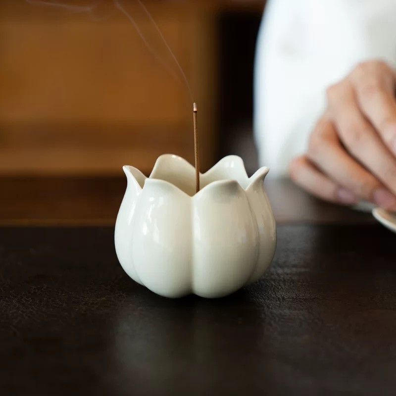 陶瓷香插【香灰不洒落】好打理